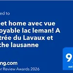 Sweet Avec Vue Incroyable Leman! A L'entree Du Lavaux Et Proche Lausanne Belmont-sur-Lausanne